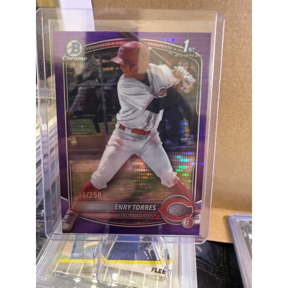 2025 Bowman Enry Torres Purple Refractor 1st /250 BCP-168